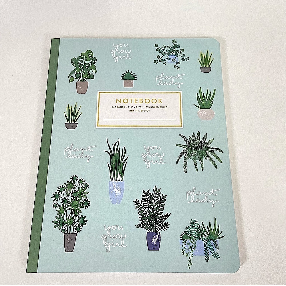 Fringe You Grow Girl Plant Lady Notebook